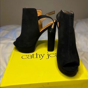 High Sexy Peep Toe Heels